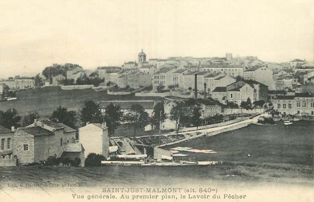 Saint-Just-Malmont (43240&nbsp;-&nbsp;Haute-Loire) - Vue g�n�rale