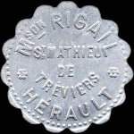 Jeton de 30 centimes émis par la Maison Rigail à Saint-Mathieu-de-Tréviers (34270 - Hérault) - avers