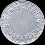 Jeton de 1 kg de pain �mis par l'Emancipation Audomaroise � Saint-Omer (62500 - Pas-de-Calais) - avers