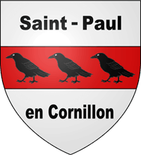 Blason de la ville de Saint-Paul-en-Cornillon (42240 - Loire)