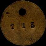 Jeton de 10 francs �mis par l'Huilerie de Saint-Symphorien - Garbit (33113 - Gironde) - revers