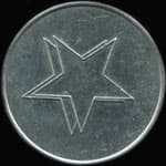 Jeton de 10 francs �mis par le Fort-St-Andr� � Salins-les-Bains (39110 - Jura) - revers