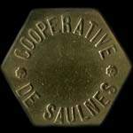 Jeton de Fl�te �mis par la Coop�rative de Saulnes (54650 - Meurthe-et-Moselle) - avers