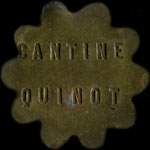 Jeton Cantine Quinot 155e R.A.P. - 1 franc - Strasbourg (67000 - Bas-Rhin) - avers