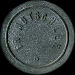 Jeton Fr. Mutschler - 2 francs - Strasbourg (67000 - Bas-Rhin) - avers