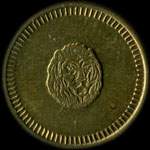Jeton Brasserie du Tigre - 20 centimes à consommer - Strasbourg (67000 - Bas-Rhin) - avers