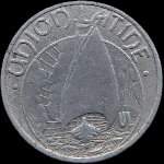 Jeton de 5 centimes 1922 - 1930 �mis par l'Union Latine - Comit� R�gional � Toulouse (31000 - Haute-Garonne) - avers