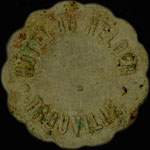 Jeton de 40 centimes �mis par l'H�tel du Helder - Trouville (14360 - Calvados) - avers