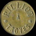 Jeton 1 franc Rilliot � Troyes (10000 - Aube) - avers