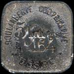 Jeton 5 kg de pain N� 164 - Boulangerie Coop�rative d'Ussel (19200 - Corr�ze) - avers
