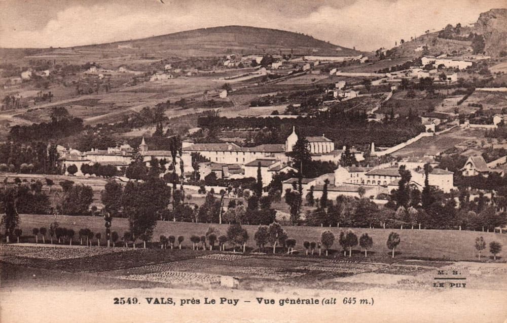Vals-pr�s-le-Puy (43750 - Haute-Loire) - Vue g�n�rale