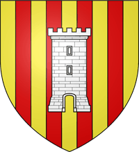 Blason de la ville de Vernet-les-Bains (66820 - Pyr�n�es-Orientales)