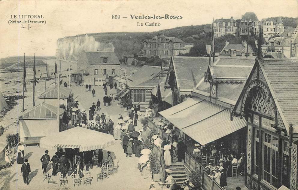 Veules-les-Roses (76980 - Seine-Maritime) - Le Casino