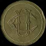 Jeton Casino de l'Univers - 5 francs - Vichy (03200 - Allier) - avers