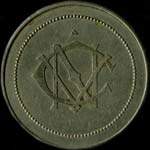 Jeton Nouveau Casino - 5 francs - Vichy (03200 - Allier) - avers