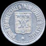 Jeton de 5 centimes �mis par l'Union Commerciale & Industrielle Viganaise au Vigan (30120 - Gard) - avers