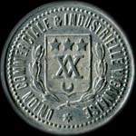 Jeton de 10 centimes �mis par l'Union Commerciale & Industrielle Viganaise au Vigan (30120 - Gard) - avers