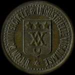 Jeton de 25 centimes �mis par l'Union Commerciale & Industrielle Viganaise au Vigan (30120 - Gard) - avers