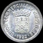 Jeton de 5 centimes 1922 �mis par l'Union Commerciale de Vimoutiers (61120 - Orne) - avers