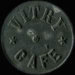 Jeton de Caf� �mis par Vitry � Vitry-sur-Orne (57185 - Moselle) - avers
