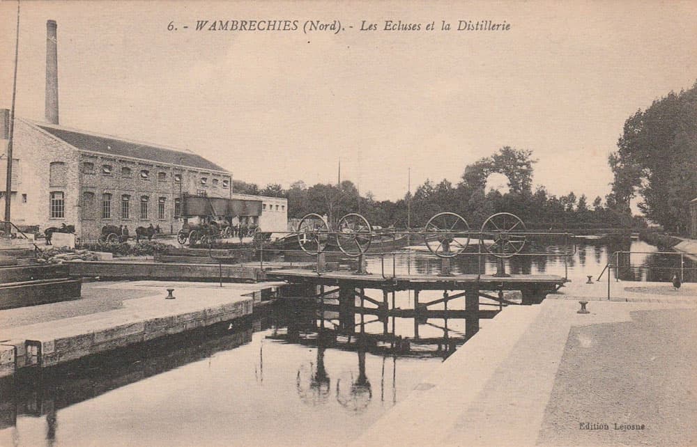 Wambrechies (59118 - Nord) - Les Ecluses et la Distillerie