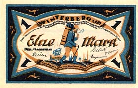 Notgeld Winterberg (Westfalen - Allemagne) - 1 mark - face
