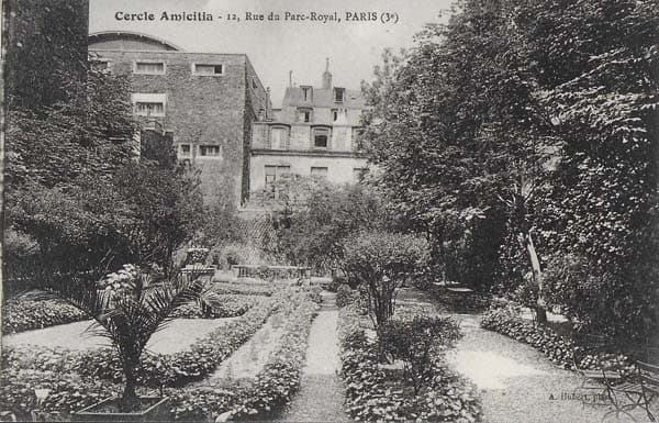 Cercle Amicitia - 12, Rue du Parc Royal - Les Jardins.
