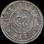 Jeton Dehnert & Cie - 20 centimes - Paris - avers