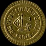Jeton Distributeurs Automatiques ELCE - 30 centimes - Paris - avers