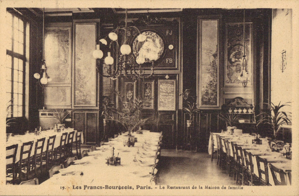 Les Francs-Bourgeois, Paris - Restaurant de la Maison de Famille