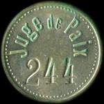 Jeton Juge de Paix � Paris - 30 (centimes) - avers