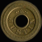 Jeton Justin � Paris - 10 centimes - avers