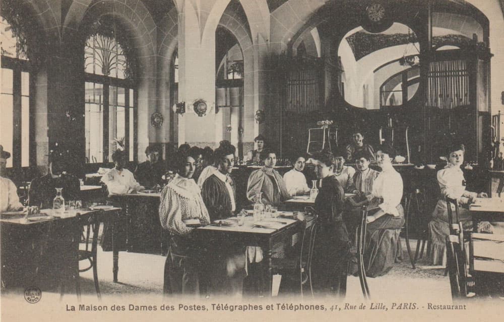 La Maison des Dames des Postes, T�l�graphes et T�l�phones - 41, Rue de Lille - Paris - Restaurant