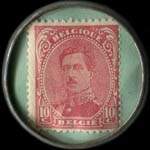 Timbre-monnaie Cycles Scaldis avec capsule m�tallique - 10 centimes - revers