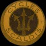 Timbre-monnaie 30 pfennig Cycles Scaldis - Anvers - (capsule celluloïd) - avers