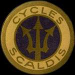 Timbre-monnaie 100 pfennig Cycles Scaldis - Anvers - (capsule celluloïd) - avers