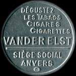 Timbre-monnaie Van Der Elst - 5 centimes - avers