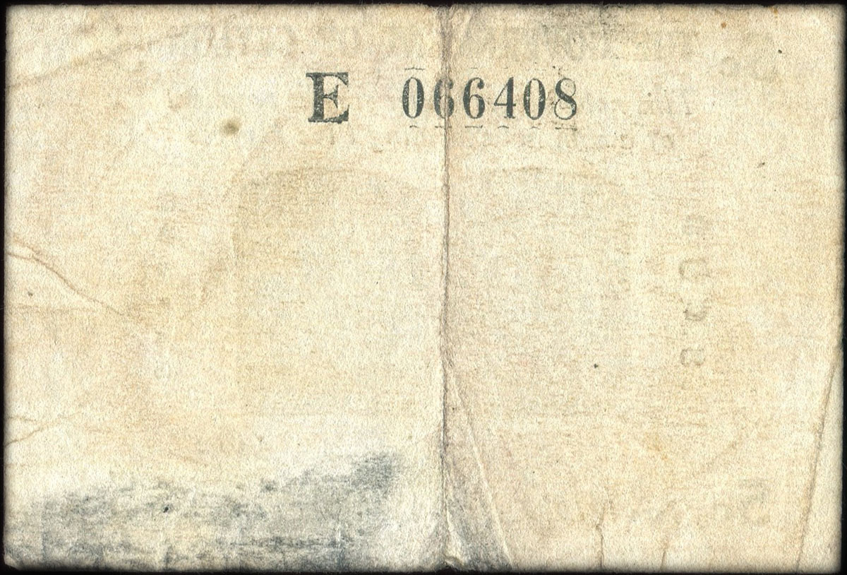 Timbre-monnaie de 5 cents Government of Ceylon - Sri-Lanka - dos