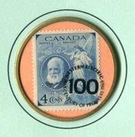 Timbre-monnaie Western Electric 1969 - série 314 - timbre