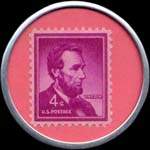 Timbre-monnaie Butzen's postage currency - 4 cents - revers