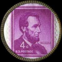 Timbre-monnaie Ernest Jonas - Coins - Medals - A.N.A. 1743 - Chicago, ILL. - 4 cents - revers