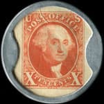 Timbre-monnaie Max M. Schwartz - 10 cents - revers