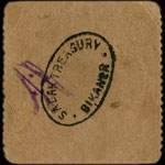 Cash coupon 1 pice Bikaner State - dos