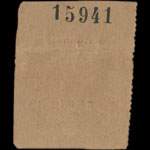 Cash coupon 1 anna 15941 Bundi State - dos