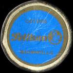Timbre-monnaie Pelikan - Cotone - Baumwolle - 2 lire - capsule cerclée - Italie - avers