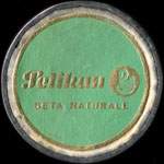 Timbre-monnaie Pelikan - Cotone - Baumwolle - type vert - 2 lire - capsule cercl�e - Italie - avers