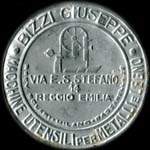 Timbre-monnaie Bizzi Giuseppe - Italie - avers