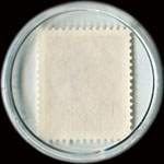 Timbre-monnaie de 30 lire sous capsule plastique transparent anonyme - Italie - dos