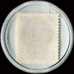 Timbre-monnaie de 100 lire sous capsule plastique transparent anonyme - Italie - dos