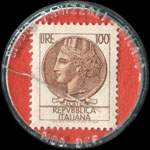 Timbre-monnaie Cattinari - Dal 1875 - Arredamenti (Modena) - Italie - revers